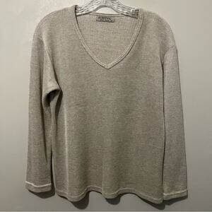 Surfival V-neck Pullover Long Sleeve Lightweight Sweater | Women’s Size Medium